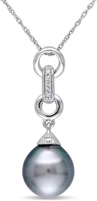 

Kiara Jewellery Rhodium Swarovski Zirconia Silver Pendant
