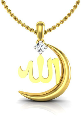 

Avsar God Diamond Yellow Gold Pendant