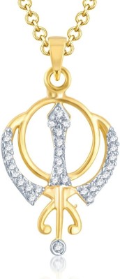 

Sukkhi Gold-plated, Rhodium Cubic Zirconia Alloy Pendant