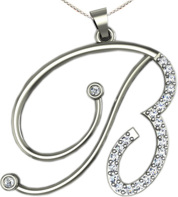 24% OFF on Suvam Jewels Rhodium Zircon Sterling Silver Pendant 24% OFF on Suvam Jewels Rhodium Zircon Sterling Silver Pendant