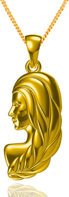 52% OFF on Exxotic Jewelz Virgo Zodiac Gold-plated Silver Pendant