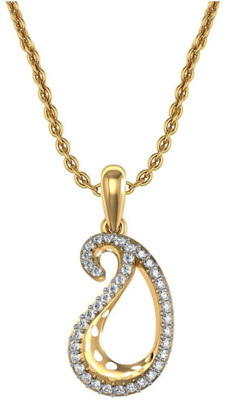 

Avsar 14kt Swarovski Crystal Yellow Gold Pendant