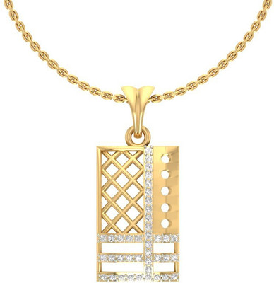 

Jewels5 Kelcey 14kt Diamond Yellow Gold Pendant