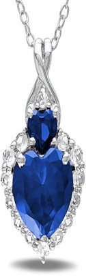 

Kiara Jewellery Silver Cubic Zirconia Sterling Silver Pendant