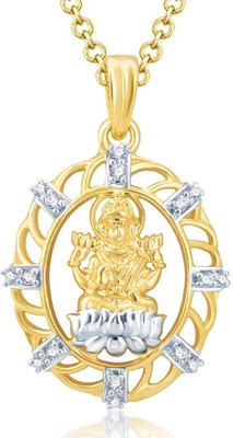Sukkhi Gold-plated, Rhodium Cubic Zirconia Alloy Pendant