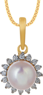 

Pooja & Sonam Rhodium Cubic Zirconia Silver Pendant