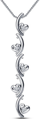 

Vorra Fashion Unique Design Fancy Gold-plated Cubic Zirconia Sterling Silver Pendant