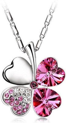 63% OFF on CRUNCHY FASHION Valentine Special Rhodium Alloy Pendant 63% OFF on CRUNCHY FASHION Valentine Special Rhodium Alloy Pendant