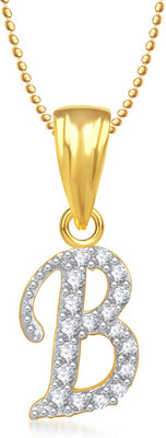

Amaal 'B' Alphabet PendantFor Women And Men Alloy Pendant
