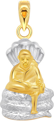 Vighnaharta Lord Sai Baba 22K Yellow Gold Alloy Pendant available at flipkart for Rs.229