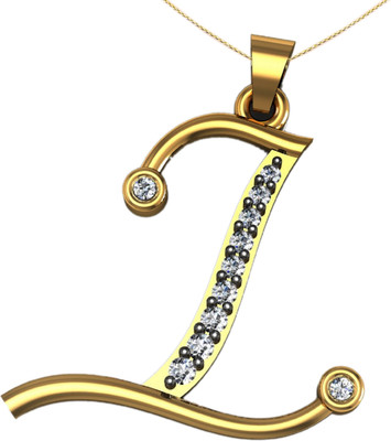 31% OFF on Suvam Jewels Gold-plated Zircon Sterling Silver Pendant