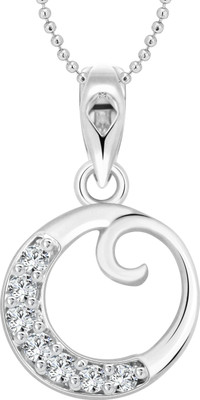 

Vighnaharta "O" Alphabet Gold-plated Cubic Zirconia Alloy Pendant