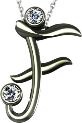 21% OFF on Suvam Jewels Rhodium Sterling Silver Pendant