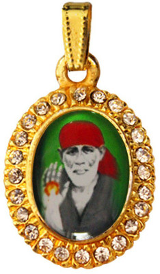 Rich & Famous Sai Baba Yellow Gold Alloy Pendant available at flipkart for Rs.215