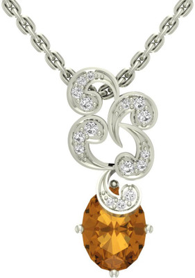 

Jewels5 Cathey Diamond White Gold Pendant(Rhodium Plated)