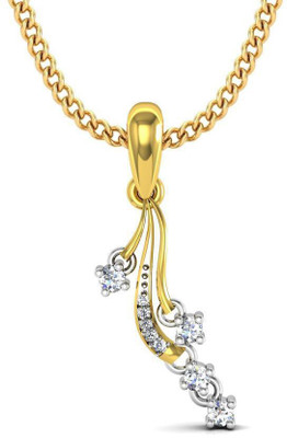

Avsar 14kt Swarovski Crystal Yellow Gold Pendant