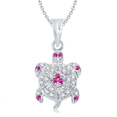 

Meenaz Maa Lakshmi Vahan Tortoise Alloy Pendant