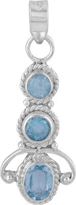

Zivah Sleek Topaz Sterling Silver Pendant