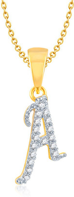 

Amaal 'A' Alphabet PendantFor Women And Men Alloy Pendant