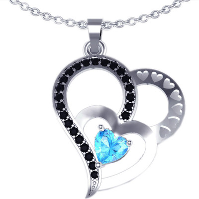 84% OFF on Suvarnadeep Rossy Rhodium Sterling Silver Pendant 84% OFF on Suvarnadeep Rossy Rhodium Sterling Silver Pendant