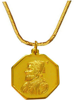 66% OFF on rich famous shivaji Maharaj with rajmudra Alloy