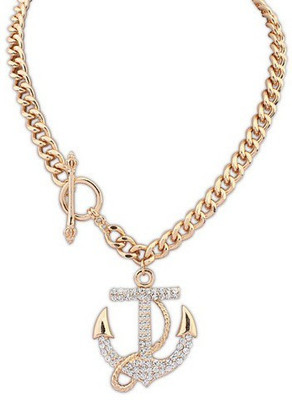 53% OFF on Crunchy Fashion Anchor Alloy Pendant 53% OFF on Crunchy Fashion Anchor Alloy Pendant
