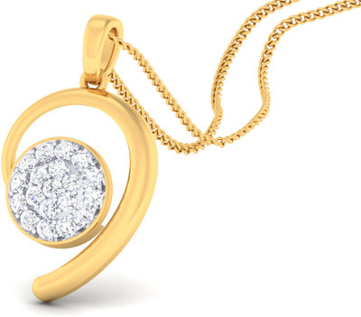 Jisha The Taashi 18kt Diamond Yellow Gold Pendant