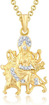 

Sukkhi Gold-plated, Rhodium Cubic Zirconia Alloy Pendant