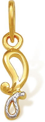 Nishtaa Yellow Gold Pendant