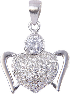 

Abhooshan Tender Heart Sterling Silver Sterling Silver Pendant