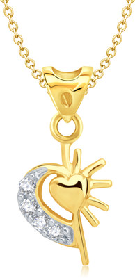 87% OFF on Vina Fashion Jewellery Yellow Gold Alloy Pendant
