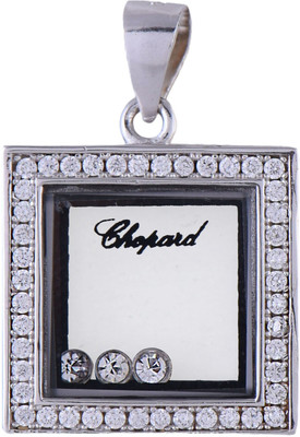 

Siri Creations Sqaure with stones Silver Silver Pendant