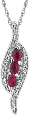 

Kiara Jewellery Vashi Swarovski Crystal Sterling Silver Pendant