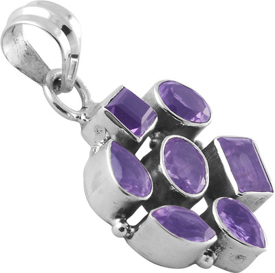 

Zivah Purple Delight All Season wear Amethyst Sterling Silver Pendant
