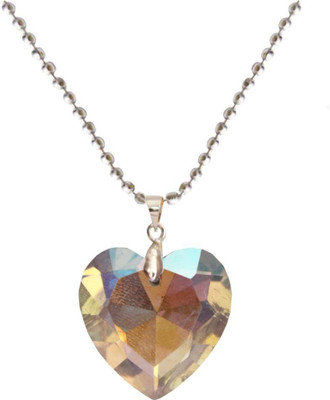 

Being Women Elegant Multicolor Crystal Heart Alloy Pendant