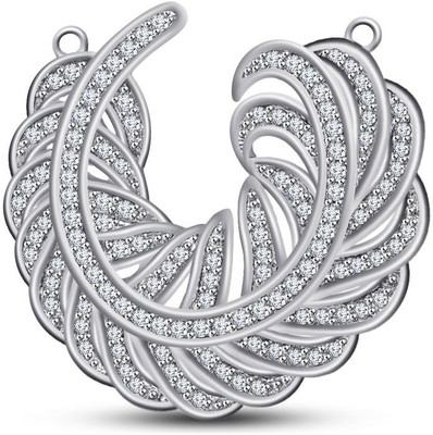 

Anopchand Tilokchand Jewellers Gold-plated Cubic Zirconia Silver