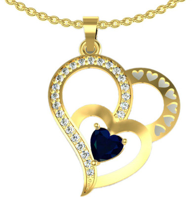 75% OFF on Suvarnadeep Rossy Gold-plated Sterling Silver Pendant