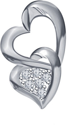 

Kataria Jewellers Love Forever White Gold plated Silver Pendant