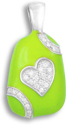 30% OFF on Exxotic Jewelz Trendy Designer Rhodium Silver Pendant