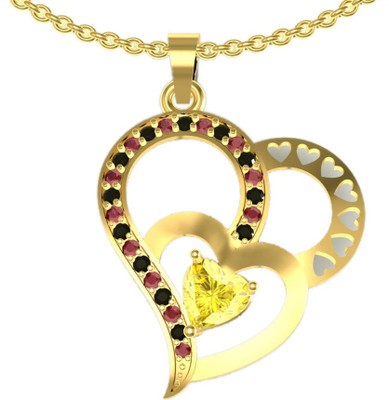 81% OFF on Suvarnadeep Rossy Gold-plated Sterling Silver Pendant