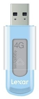 Lexar JumpDrive S50 4 GB Pen Drive(Light Blue)