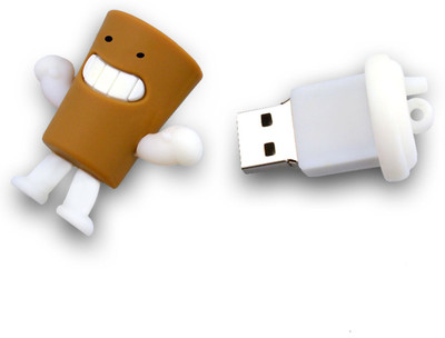 Microware Coffee Cup 16 GB Pen Drive(Brown)