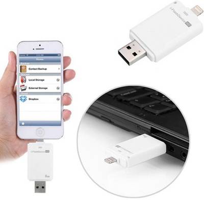 Coolnut Caiphpd-23 Hd & Usb Flash Drive 64 GB  Pen Drive (White) 