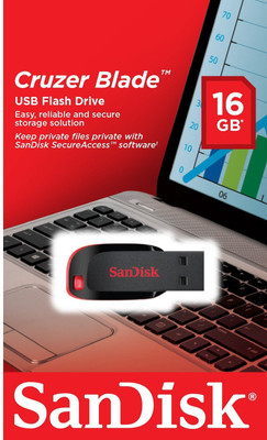 

sm software solution Cruzer Blade 16 GB Pen Drive(Multicolor)