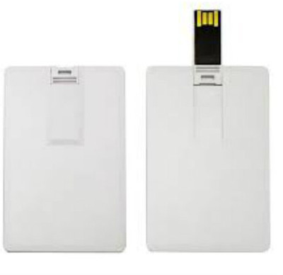

Brandaxis BrandAxis Credit Card Pen Drive 4GB 4 GB Pen Drive(White)