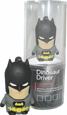 

Dinosaur Drivers Nice Batman 16 GB Pen Drive(Black)