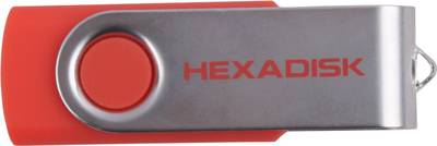 Hexadisk Hex8_R 8 GB  Pen Drive (Red) 