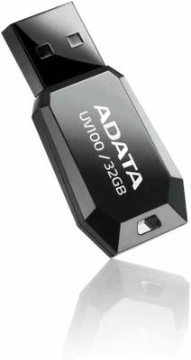 Adata Flash Drive UV100 32 GB  Pen Drive (Black) 