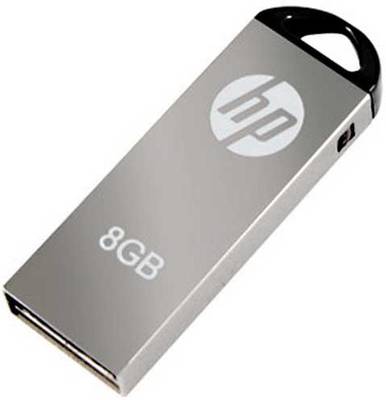 HP V220W 8 GB  Pen Drive (Silver) 