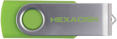 

Hexadisk HXPD16Green 16 GB Pen Drive(Green)